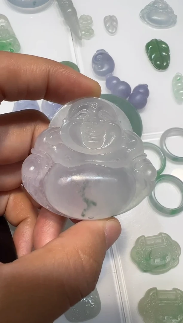 未镶嵌定制翡翠佛公