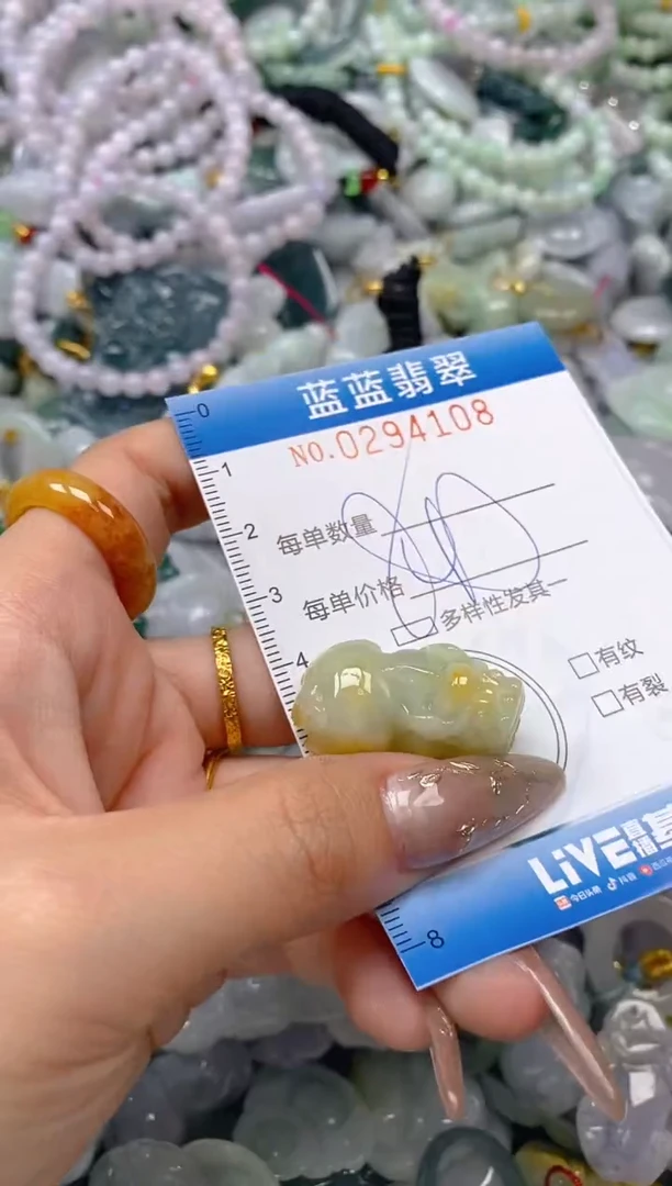 翡翠未镶嵌颈饰闪购0294108多样性发其一