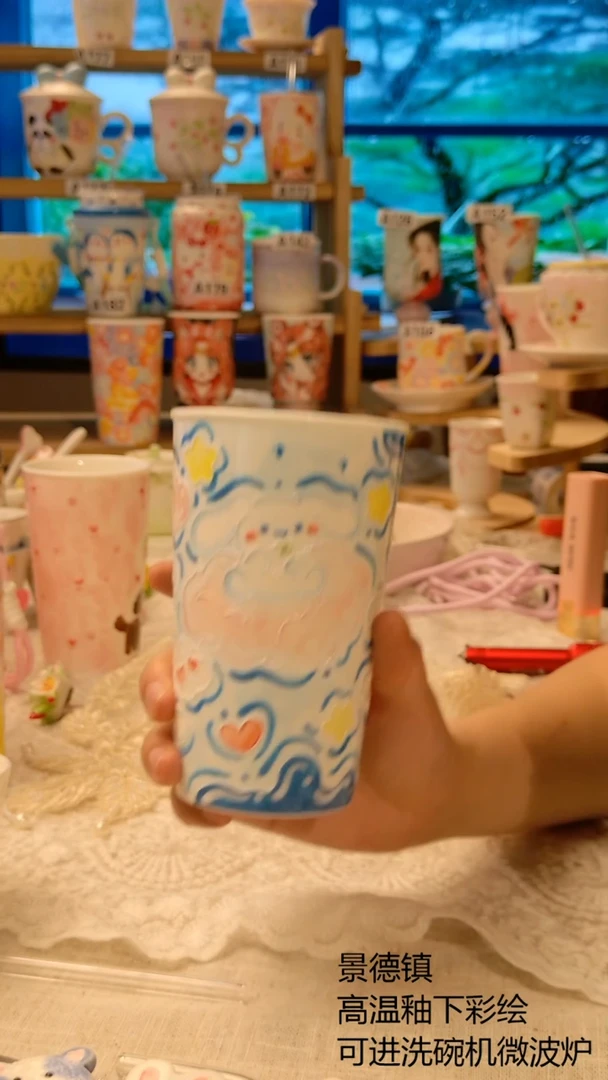 景德镇手工手绘高温陶瓷