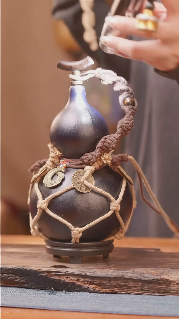 699号链接精品大漆葫芦现货现发[一物一拍]