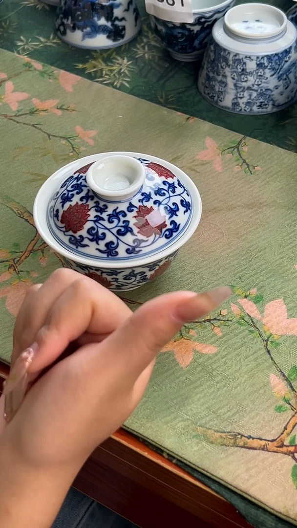 瓷片A084景德镇毛仔柴窑杯