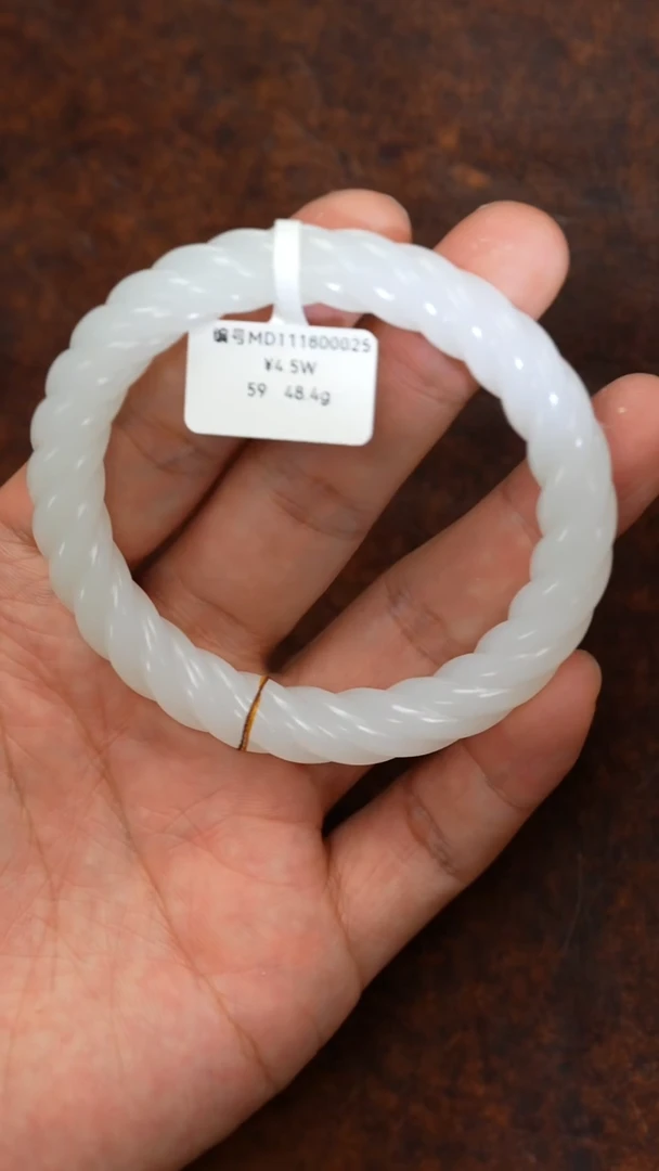 未镶嵌手镯和田玉59 MD