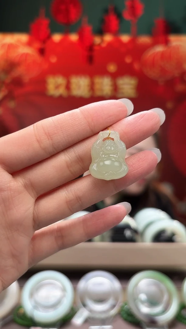 【闪购商品】和田玉吊坠(不含链)未镶嵌元宝佛多样性