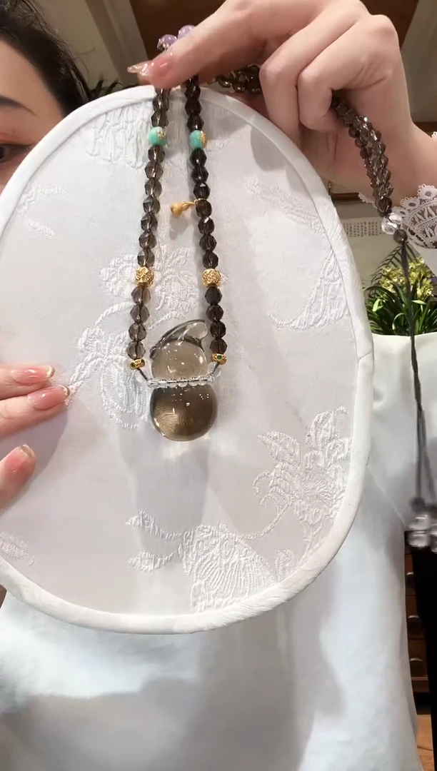 【闪购商品】水晶颈饰未镶嵌国风