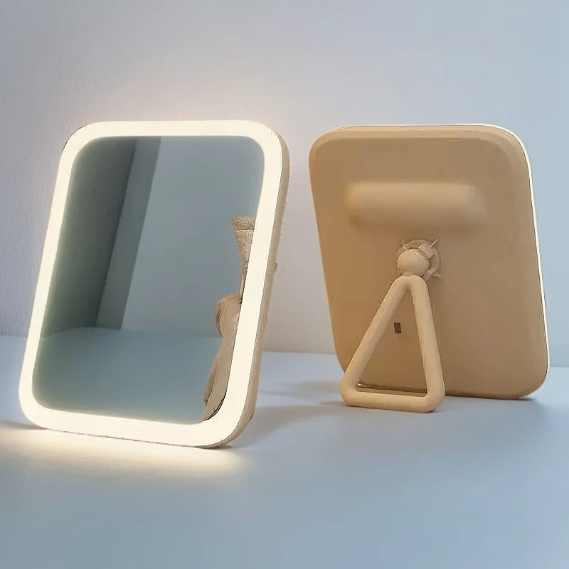 【便携】宿舍化妆镜家用随身台式镜子女推荐学生梳妆镜好物桌面