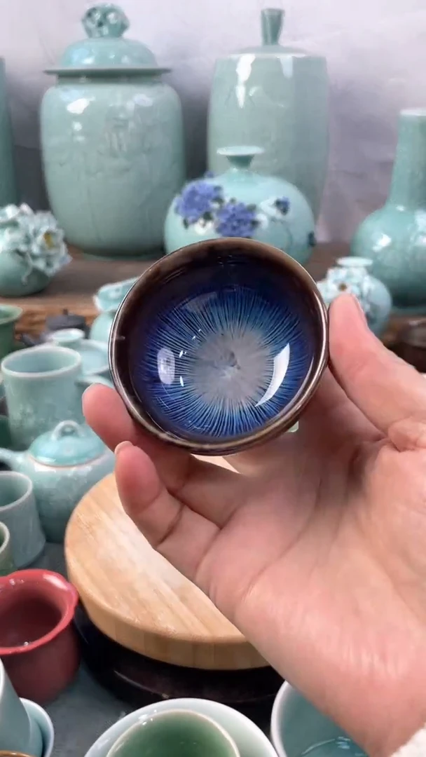 【闪购商品】特价 微瑕 慧仙青瓷