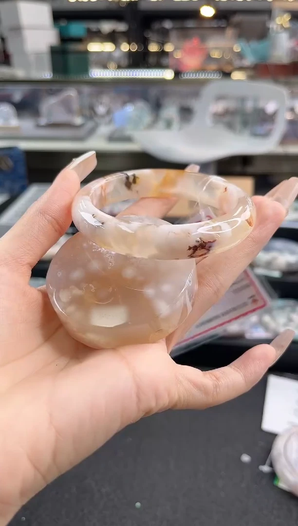 未镶嵌手镯石英质玉58圈口（赠品镯心）1593173