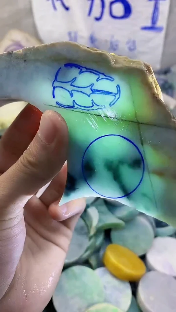 裸石翡翠纯天然翡翠A货20