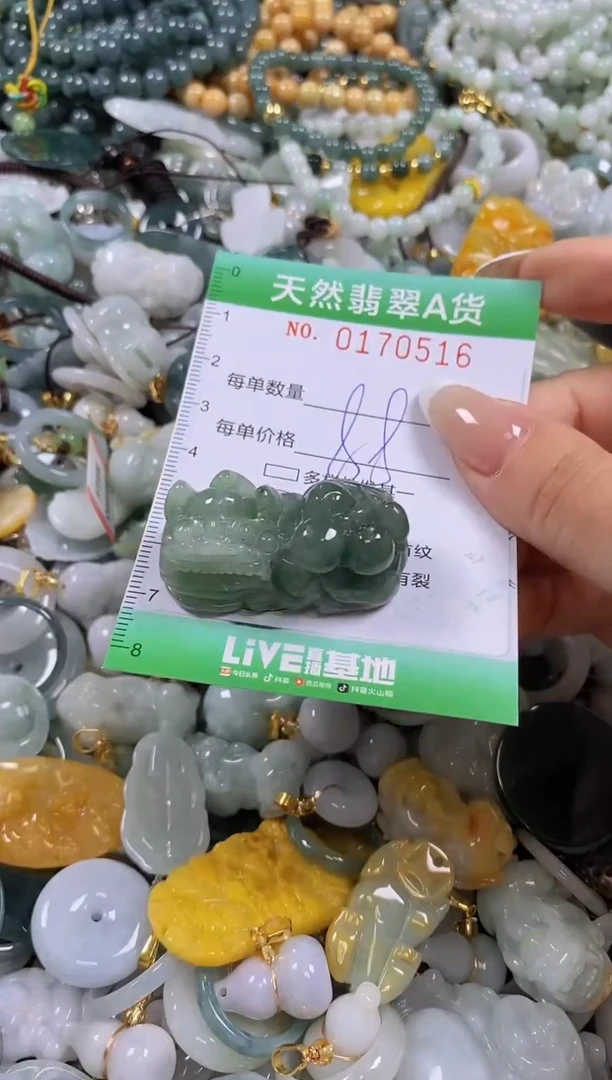 翡翠未镶嵌颈饰闪购0170516