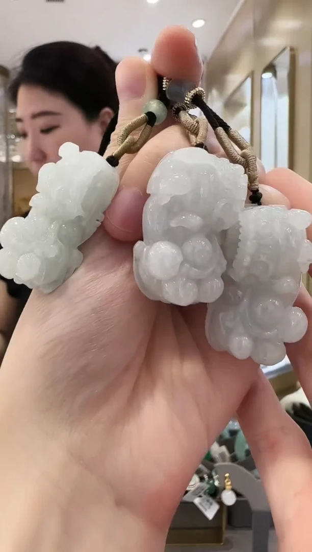 翡翠未镶嵌颈饰42多样发一