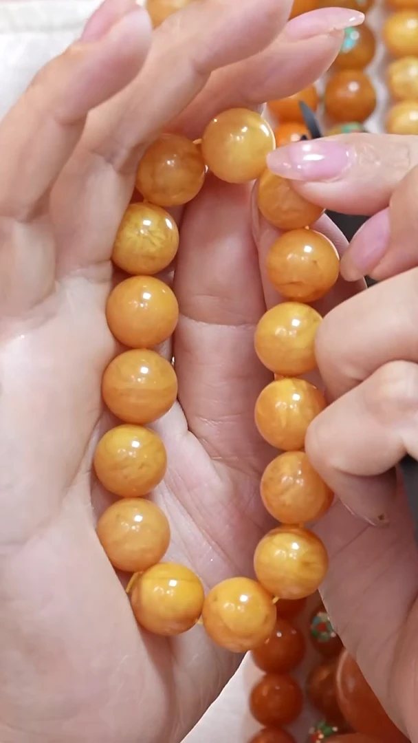 蜜蜡颈饰未镶嵌8447天然蜜蜡珠宝奇石云端妖孽全部保真