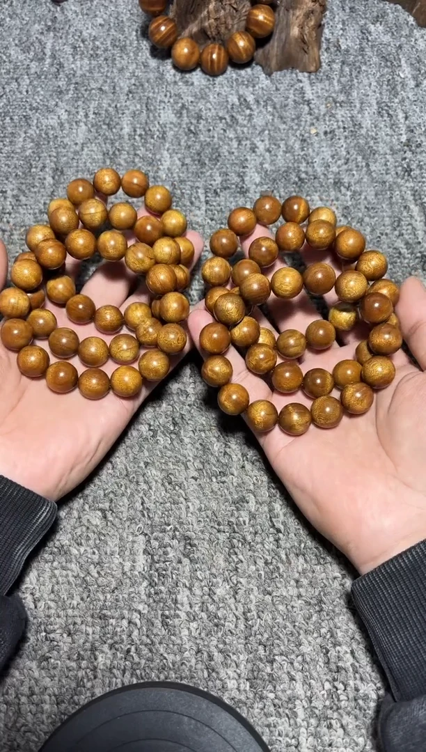 金丝楠手串/手链枯木1.5单圈46.8