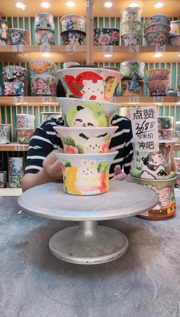 瓷片默认微瑕一物一拍0919-069-4个