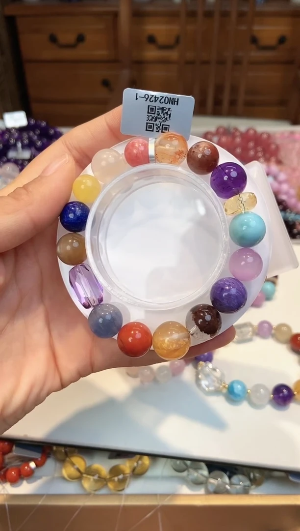 【闪购商品】水晶手串未镶嵌多宝