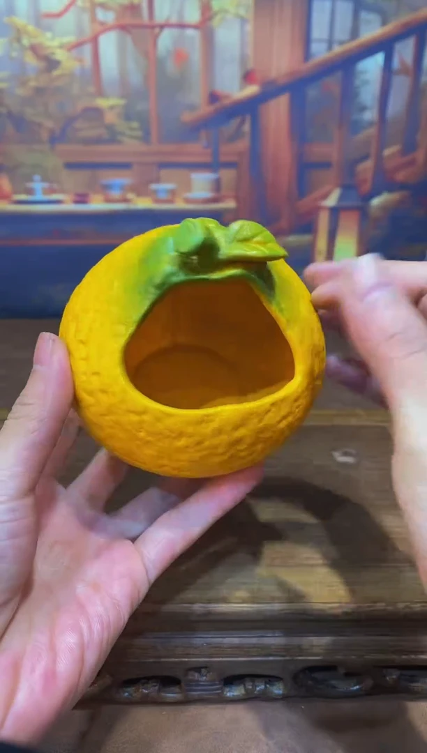 【闪购商品】@@@@@@@@@@@@@@@橘子烟灰缸
