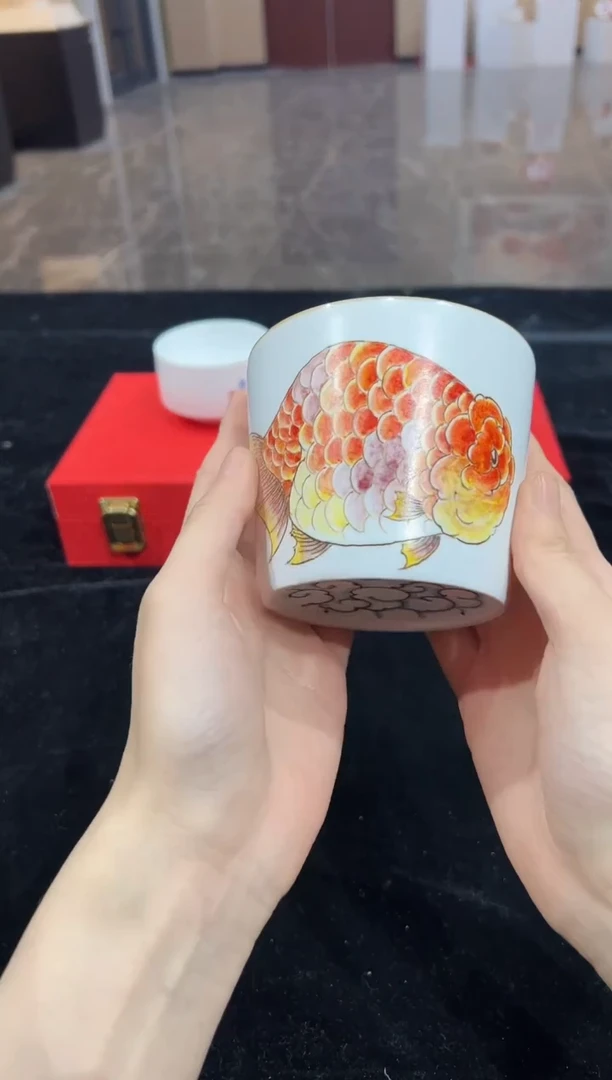 其他瓷崔景哲-瓷器-年年有余