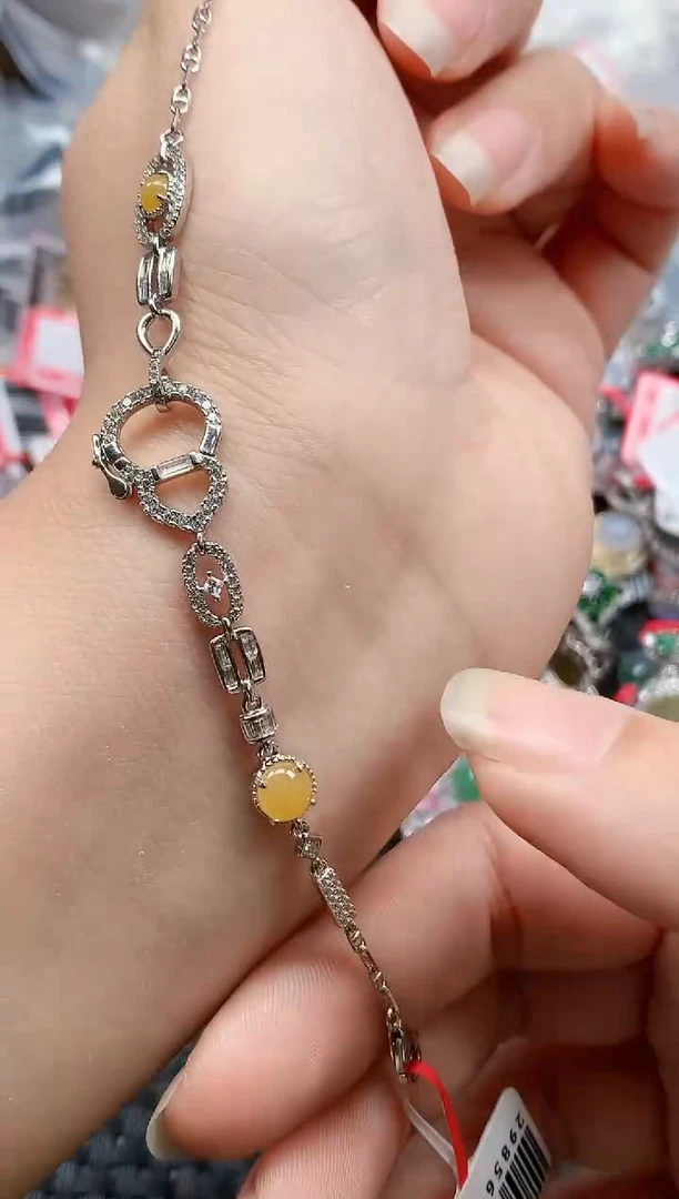 银S925镶嵌戒指翡翠天然A货缅甸翡翠