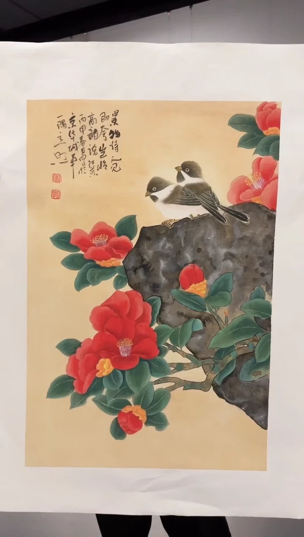 国画师立照老师国画作品