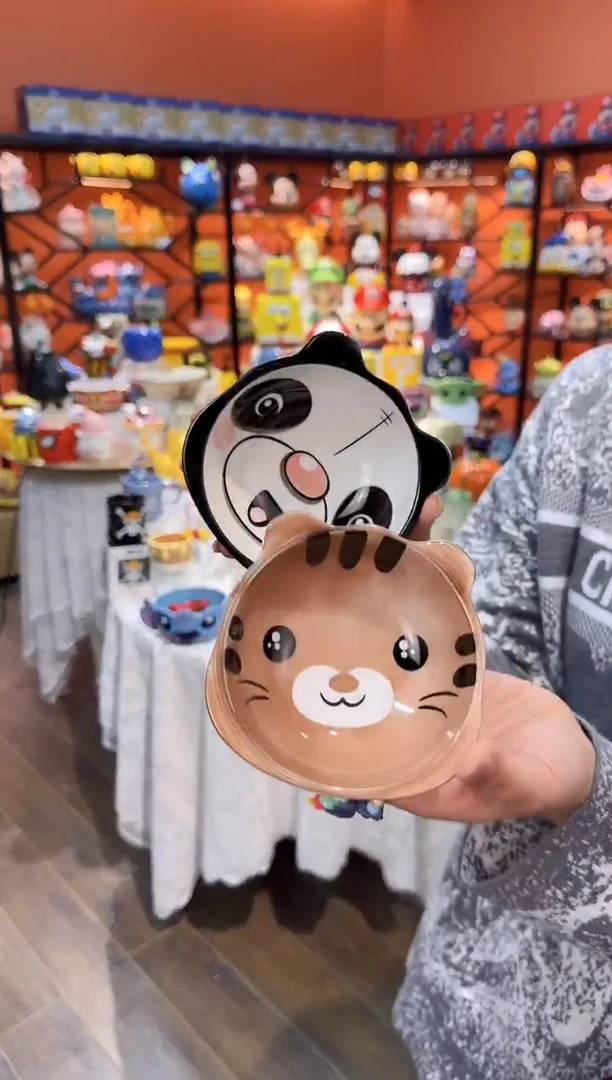 瓷片@@小陶瓷蘸料碟（瑕疵）