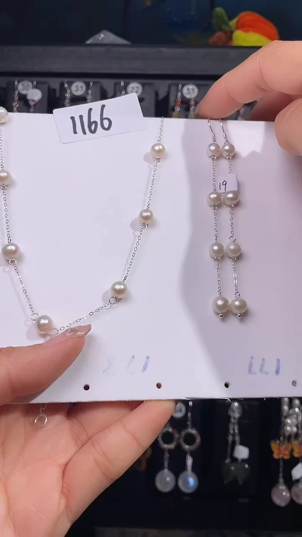 颈饰未镶嵌淡水珍珠喜欢拍