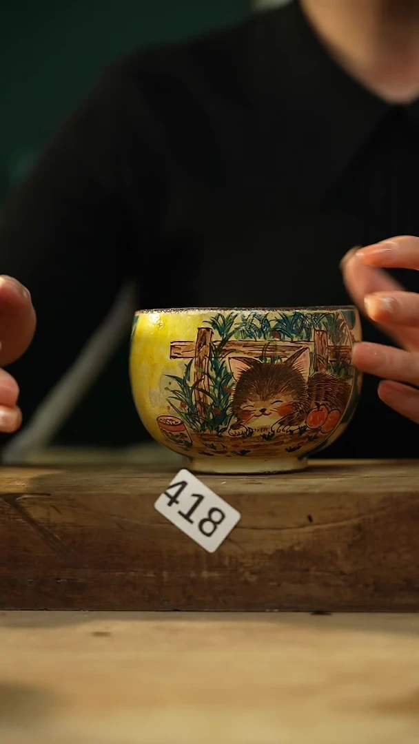 【闪购商品】瓷片新品！设计师手作款柴烧动物系列 迷糊