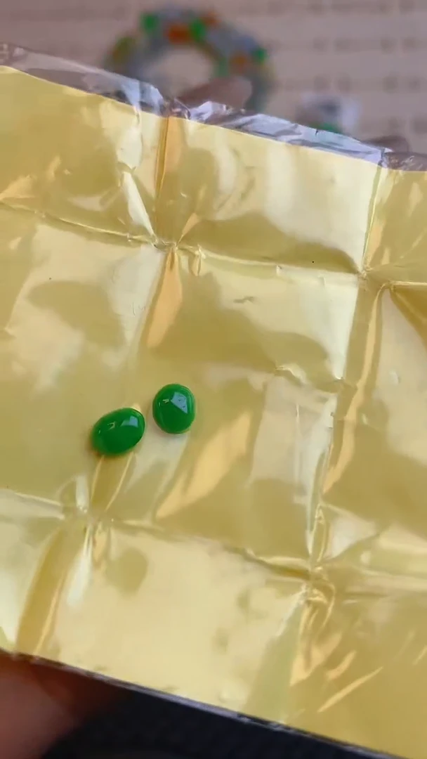 【闪购商品】翡翠耳饰未镶嵌天然A货翡翠17