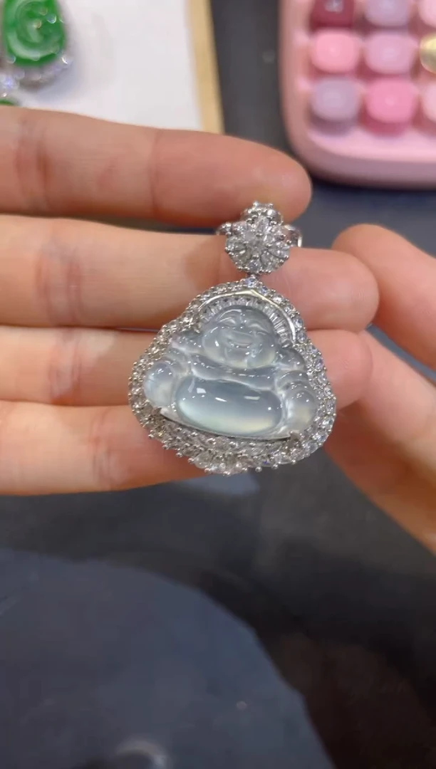 颈饰银S925镶嵌翡翠多人多样性发货1件6