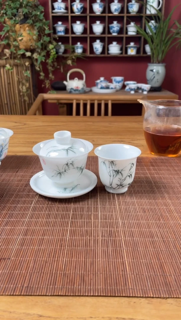 杯子盖碗/杯群芳斋闪购链接（以闪拍图片为准）