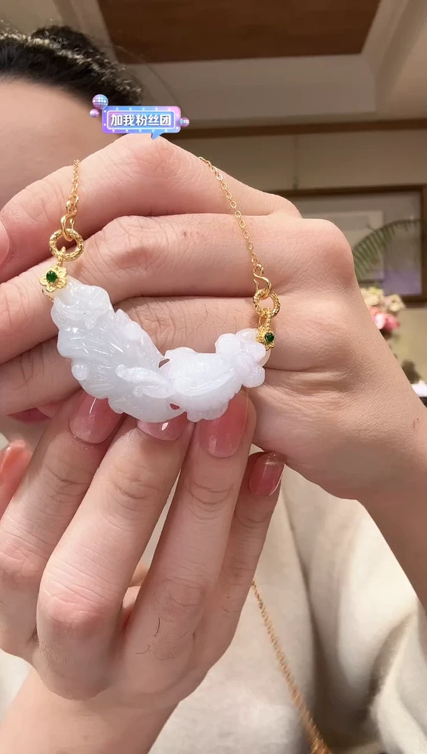 【闪购商品】翡翠颈饰未镶嵌国风