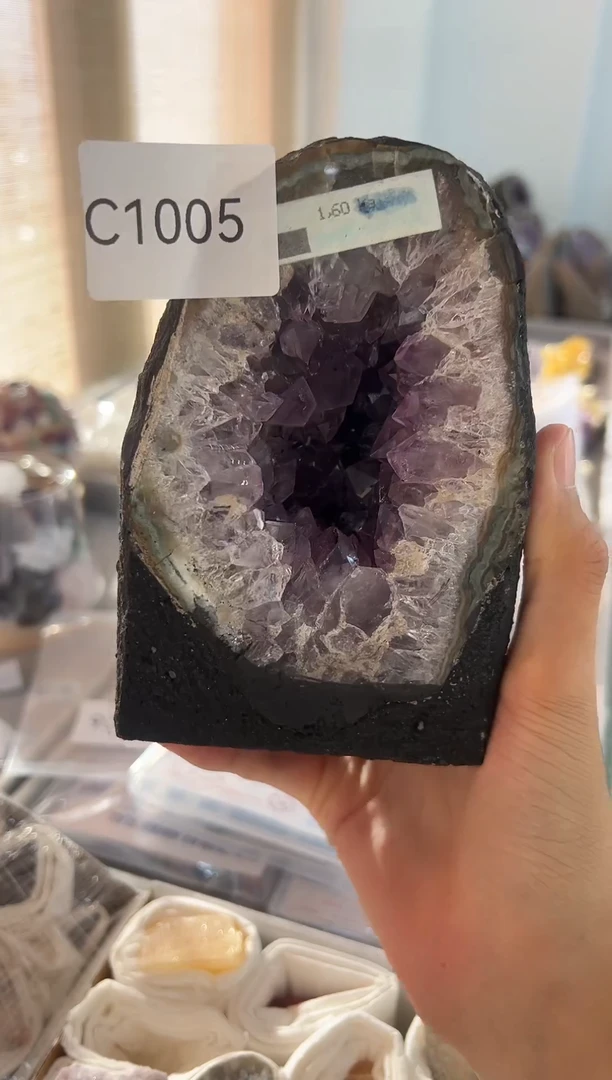 未镶嵌珠宝半成品水晶C1005