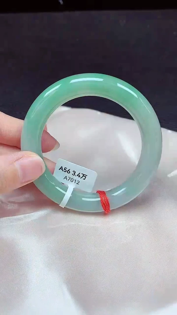 翡翠手镯未镶嵌镯子057+