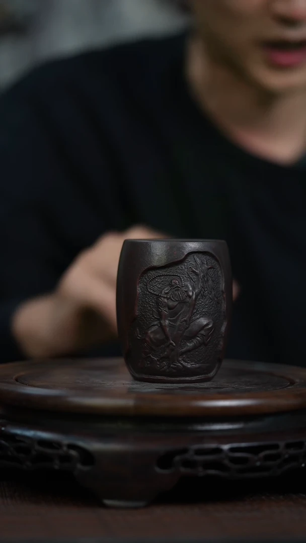 茶壶紫砂宜兴知衍传器精美杯子