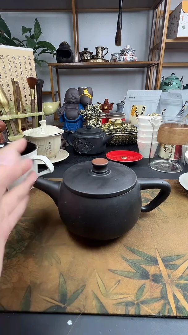 清仓福利孤品紫陶茶壶66