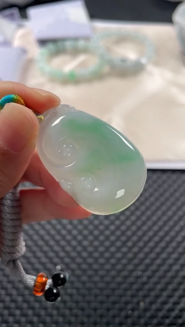 颈饰未镶嵌翡翠基地发货H 6466 如意