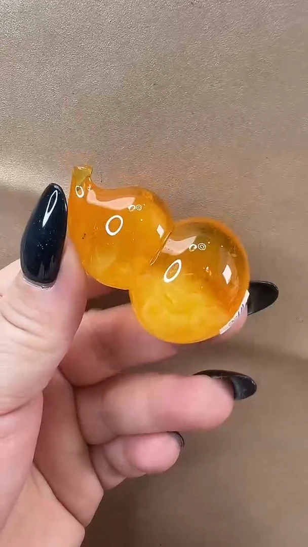 琥珀颈饰未镶嵌吊坠