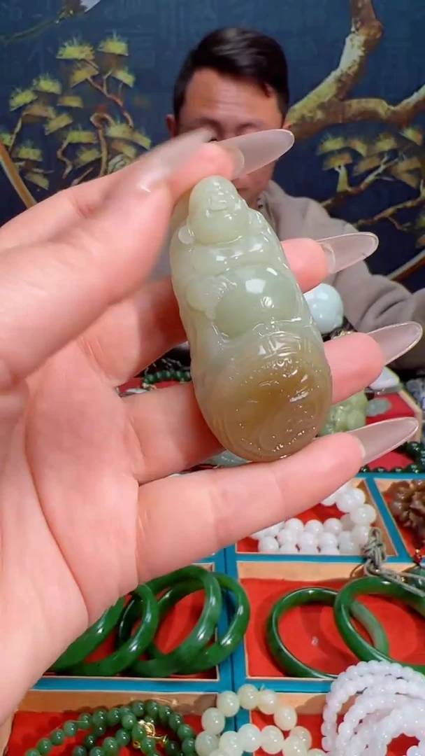 【闪购商品】和田玉吊坠未镶嵌1