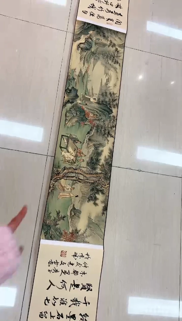 【闪购商品】绘画赵光文-国画-山水-3米长卷