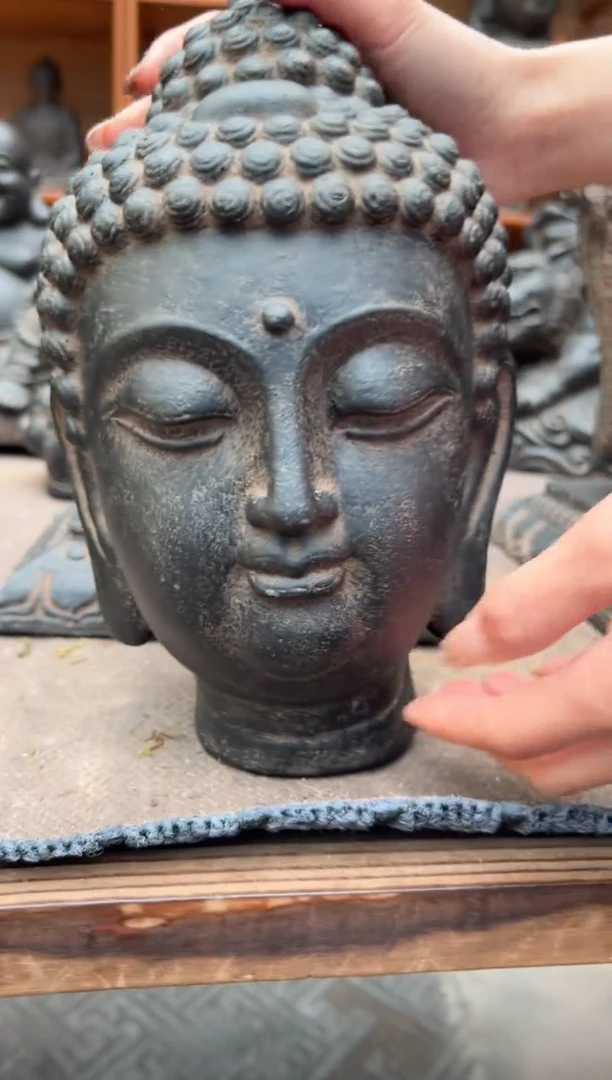 陶土【火山泥】小佛首