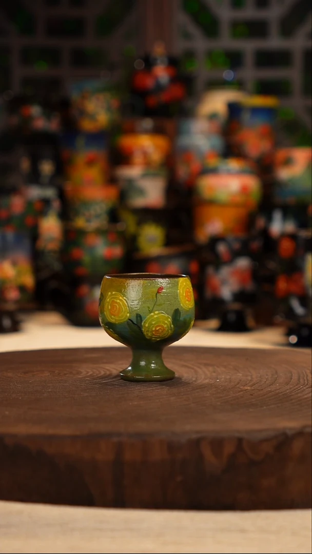 油画  手绘   釉下彩
