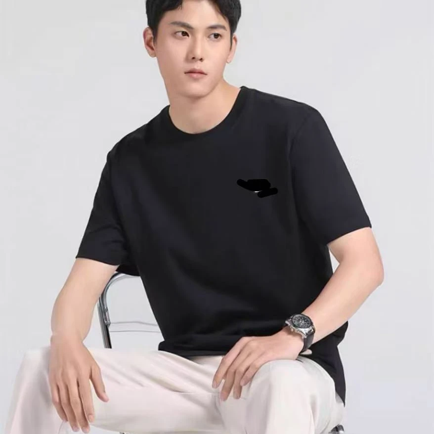8500贴布字母男士夏季短袖