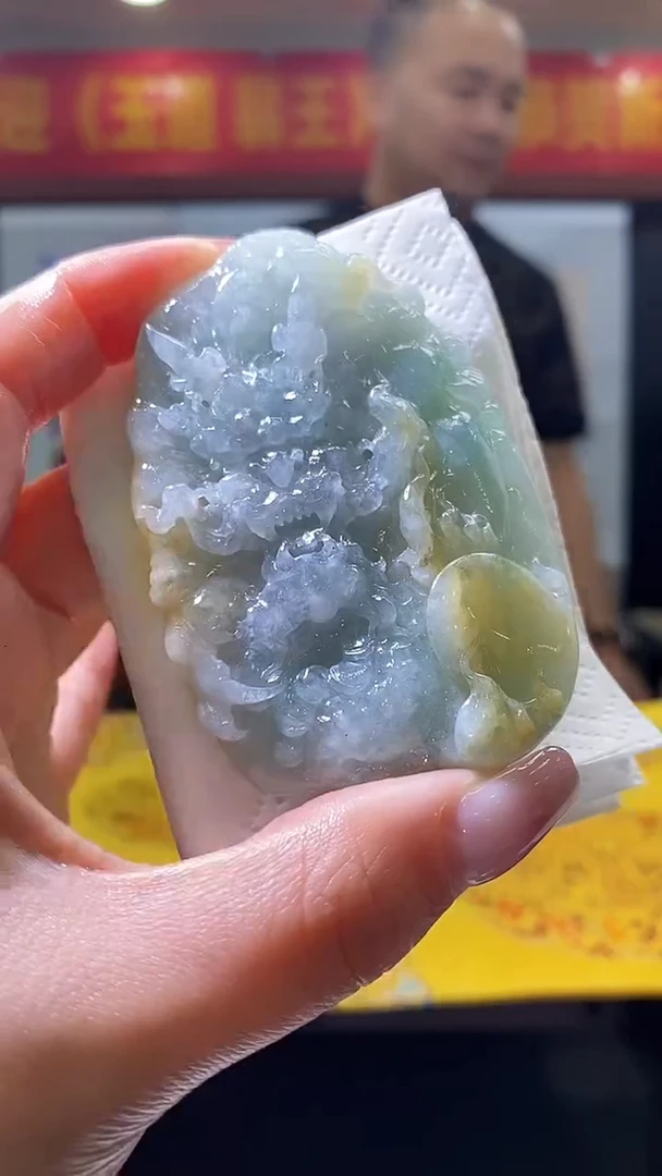 【闪购商品】定制翡翠未镶嵌29/0221/W/龙