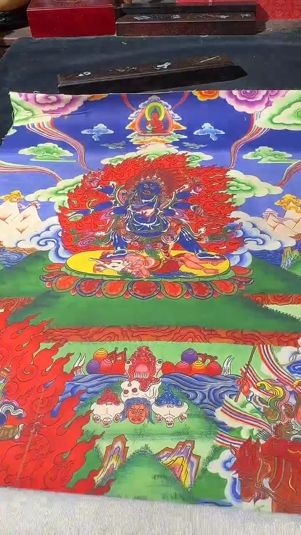 卷轴画藏式珍藏彩绘艺术馆145