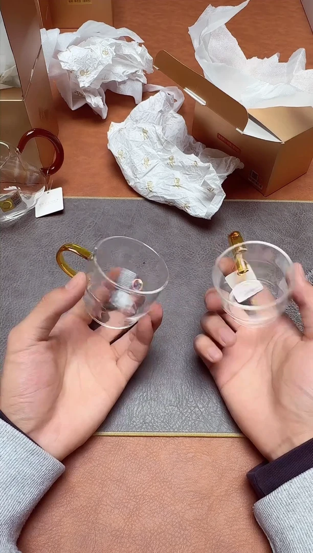 【闪购商品】禾器#清尚对杯琥珀