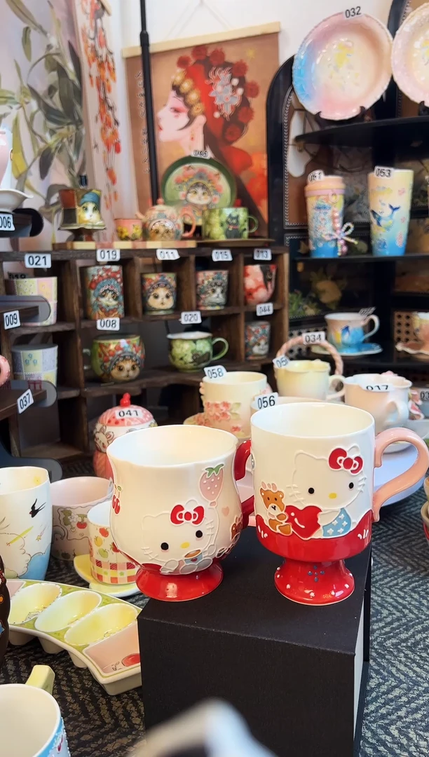 景德镇设计师款杯杯