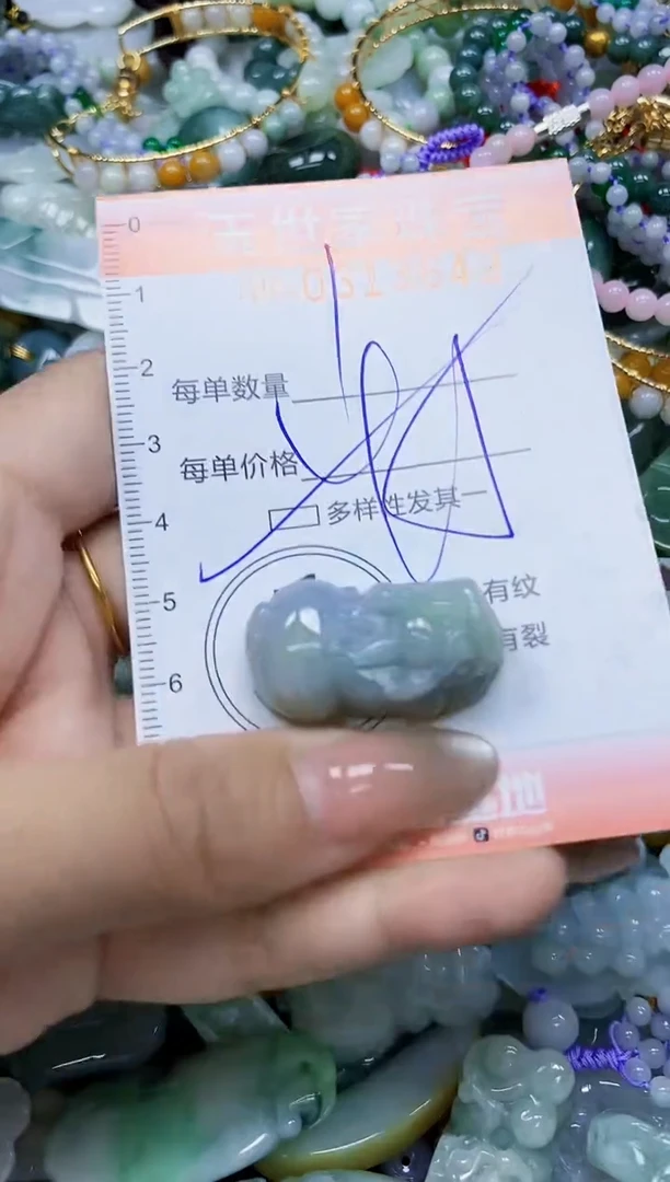 翡翠未镶嵌颈饰闪购0313649多样性发其一