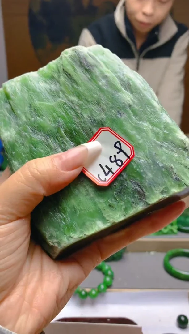 【闪购商品】和田玉（碧玉）珠宝半成品未镶嵌1