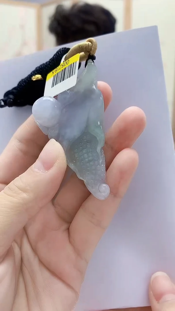 未镶嵌定制翡翠?****n5140lr-毛货挂件