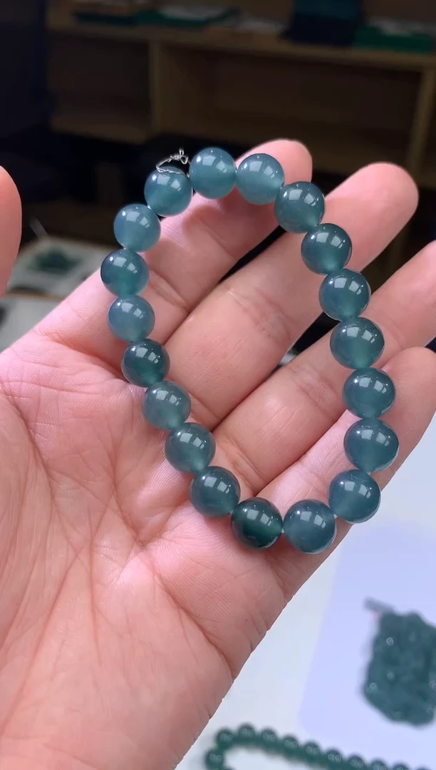 未镶嵌手串翡翠手串
