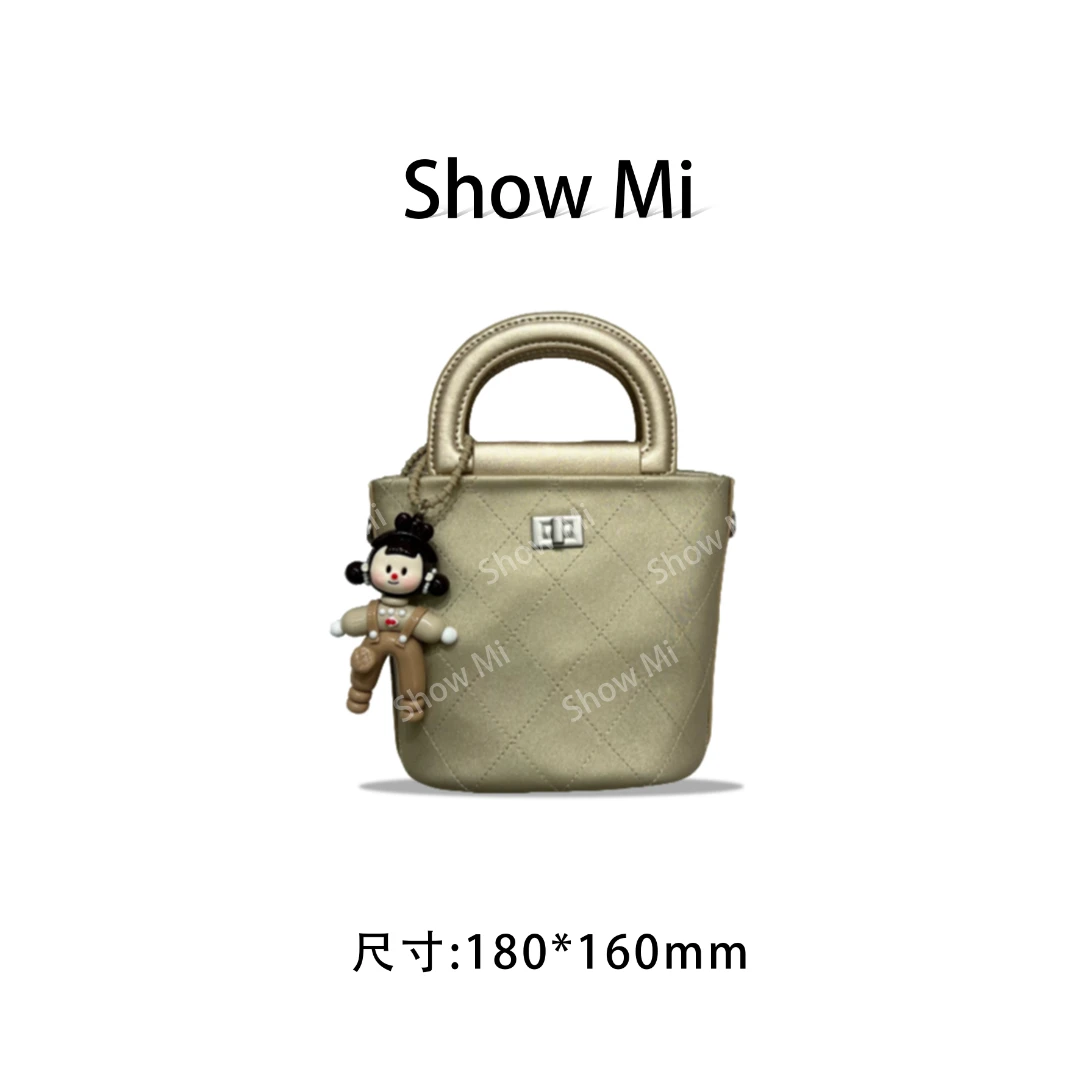 【Show Mi】ZT-D7165-科技香槟色-轻奢小众时尚百搭女士包包