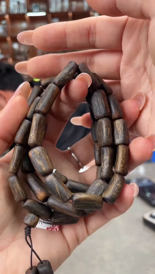 【闪购商品】沉香手串43号老料国香绿奇楠多样性发一条